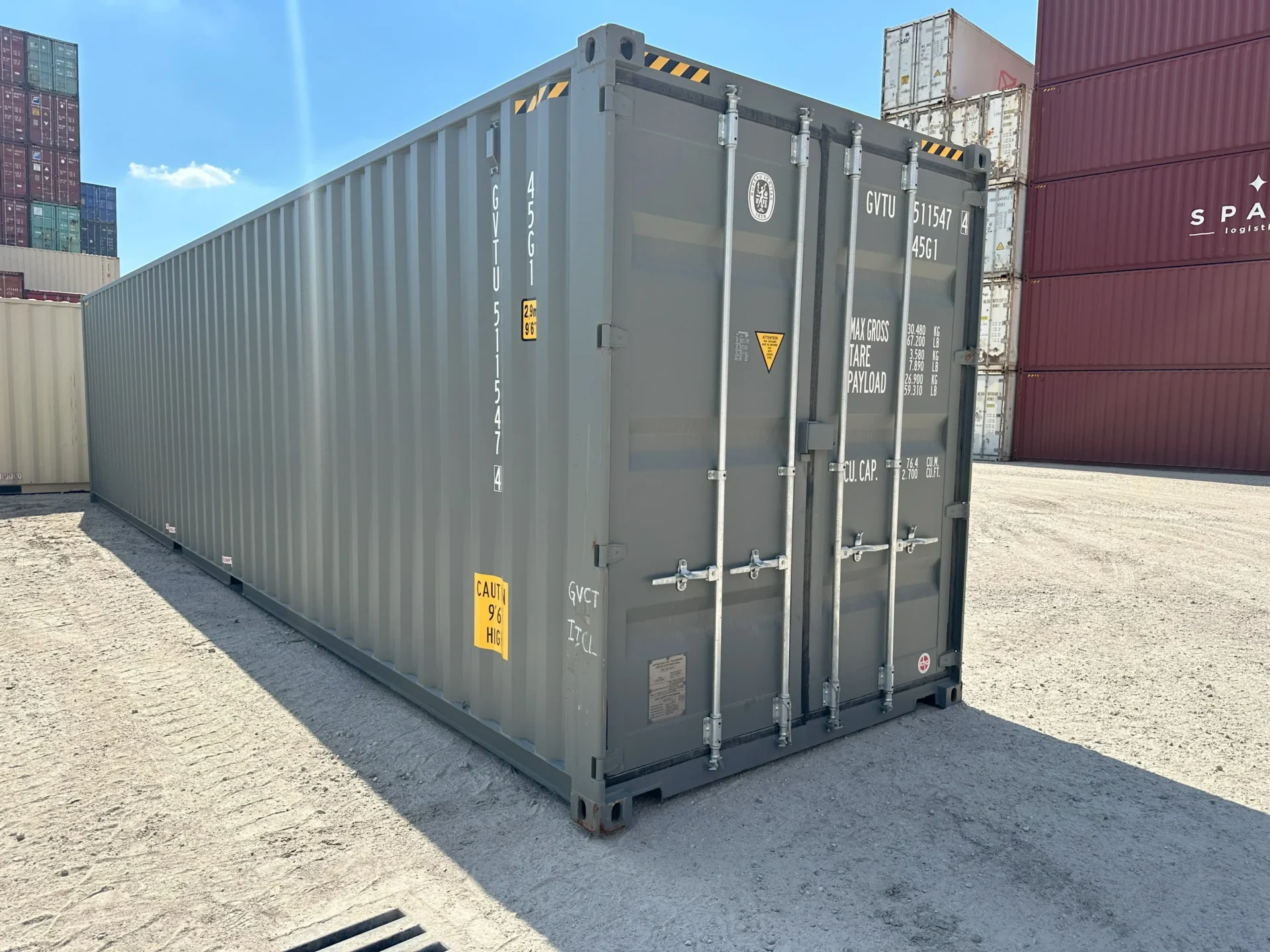 40 ft high cube container republic container solutions