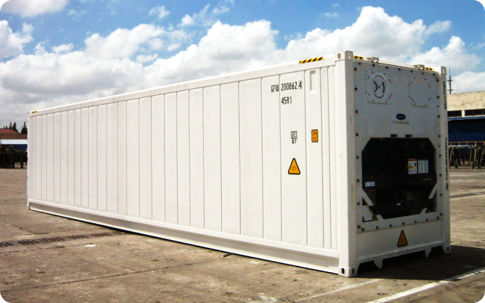 Used 40ft Reefer Shipping Container in Houston